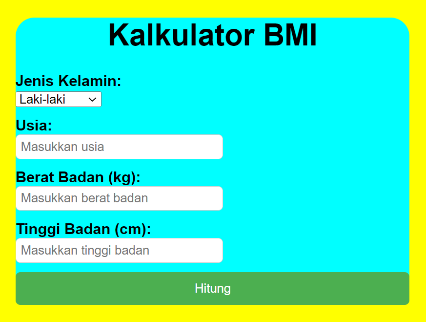 BMI Calculator